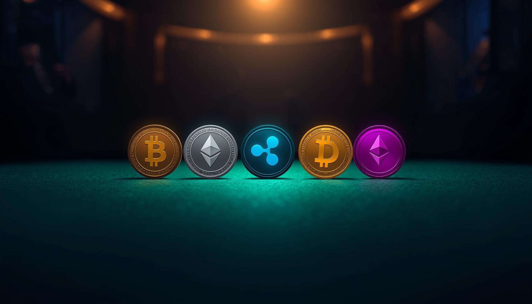 Топ 5 популярных криптовалют для игры в казино